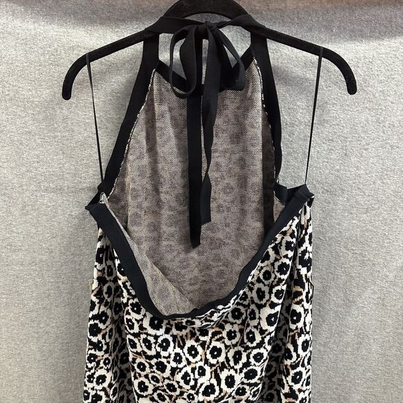 Diane Von Furstenburg x Target Dress Womens Plus Size 2X Poppy Knit Maxi Halter - Picture 6 of 12